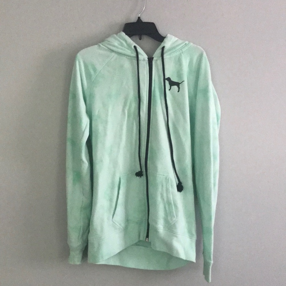 pink zip up